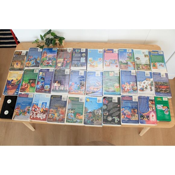 Disney Animated Movie VHS Lot of 30 NOT Tested | Most of the Classics - Picture 4 of 16